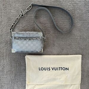 Louis Vuitton Soft Trunk Shoulder Mini Bag - Canvas Damier - Retail $4,000